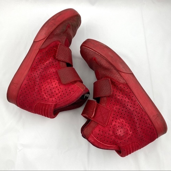 Nike Men’s Flystepper 2K3 Red October Sneakers High Top sz US 11 - Picture 9 of 16